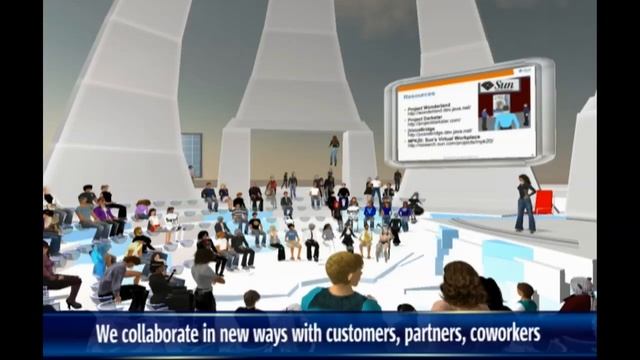 Sun Microsystems in Second Life смотреть онлайн