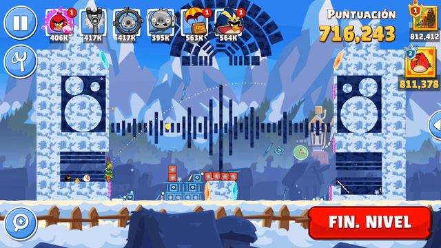 Angry Birds Friends Level 6 Tournament 1015 Highscore POWER-UP walkthrough смотреть онлайн