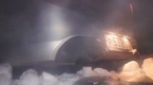 Гранта спорт. Прогорела гофра. Выхлоп