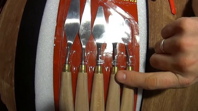 Посылка из Китая - AliExpress (Шпатель Мастихином) смотреть онлайн