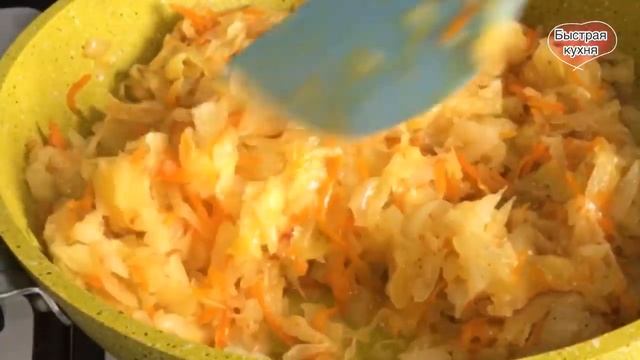 Самый вкусный пирог с капустой. Быстрый заливной пирог.