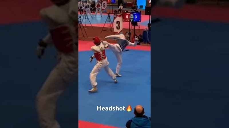 Антон Котков. Удар в голову short #shorts #taekwondo #shortvideo #тхэквондо #боевыеискусства