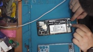 Samsung A32 (a325) - после воды, не работает сенсор (тачскрин). Разборка. Подробно