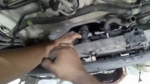 Toyota hiace radiator removal