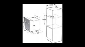 Электрический духовой шкаф Gorenje