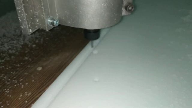 Фрезеровка станины - 1 МТК (полиацеталь 10 мм.). смотреть онлайн