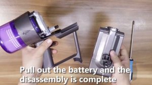 Dyson V11 Absolute Cordless Vacuum Cleaner Battery replacement and installation