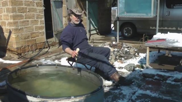 приемы игры с квоком. Юрий Философ. Тренировка ранней весной. 2015г.