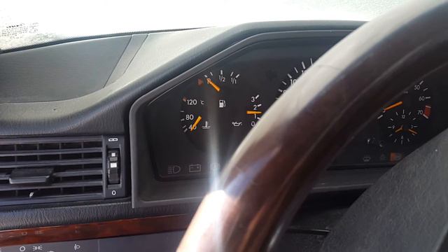 Холодный старт W124 2.8  -16