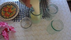 Вкусный домашний кефир   Как сделать кефир  дома Рецепт приготовления кефира
