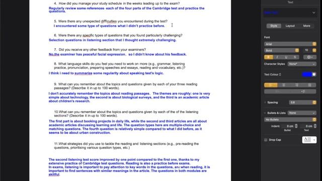 Demo: IELTS: Student Test Performance Review & Future Study Recommendations (January 2024)