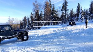 Чем круче трактор, тем дальше идти за джипом / JEEP WRANGLER OFFROAD