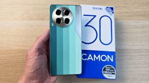 TECNO CAMON 30 - ТЕЛЕФОН С НЕОБЫЧНЫМ ДИЗАЙНОМ И КРУТОЙ ФРОНТАЛКОЙ!