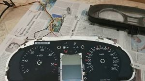 Замена подсветки приборной панели Лагуна 2