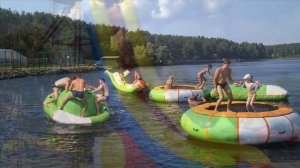 Водная горка как бизнес идея на лето | Бизнес на водных аттракционах