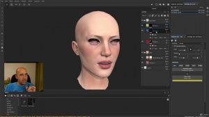 13. Skin tones and eyebrows. Материалы