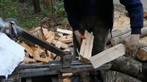 самодельный дровокол