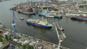 Состоялась торжественная церемония поднятия флага на ледоколе "Виктор Черномырдин"