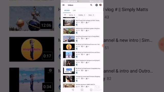 PAANO MAG LAGAY NG THUMBNAIL SA YOUTUBE STUDIO(EASY STEP) || Simply matts смотреть онлайн