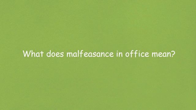 Learn how to pronounce the word Malfeasance | Usage of the word #Malfeasance | English pronunciatio смотреть онлайн