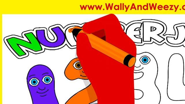 Coloring The Numberjacks Coloring Pages