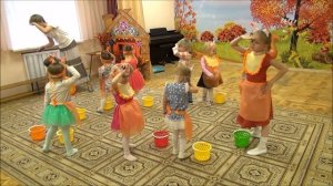 Танец-игра. В лес по грибы. Танцы для детей 3 лет