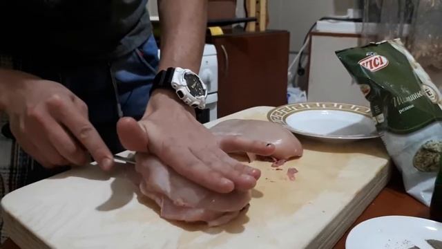 ФЕТУЧИНИ С КУРИЦЕЙ И ГРИБАМИ! БРУСКЕТТА!