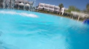 Египет Шарм эль Шейх Аквапарк отель Монте Карло Aquapark in the Hotel Monte Carlo Sharm El Sheikh