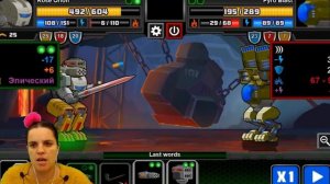 БолтушкА ВеселушкА начинает все понимать в Игре Супер Мехи! ИГРЫ и Прохождения