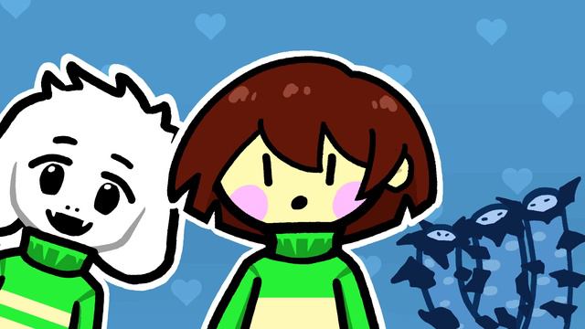 Chara finds Asgore's secret | Undertale Animation смотреть онлайн