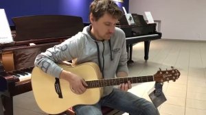 Гитара акустическая Crafter D-9/N - Евгений - Глинки.Ру PLAYZONE