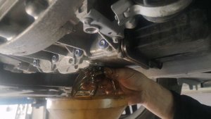 Mercedes-Benz CLA 200 CDI 4 matic change oil in automatic gearbox