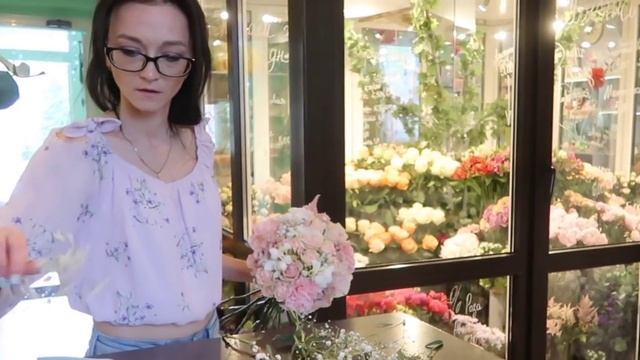 Как сделать НЕЖНЫЙ БУКЕТ невесты // ФЛОРИСТИКА смотреть онлайн