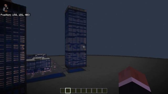 Minecraft: 1:1 scale Lower Manhattan, New York (Construction Time Lapse)/ with World Trade Center смотреть онлайн