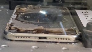 Замена заднего стекла iPhone лазером | Repair Back Glass iPhone X