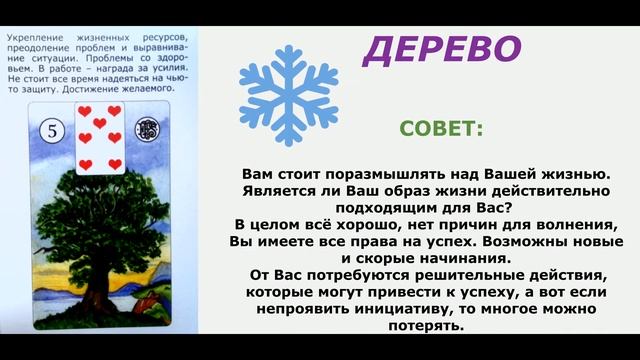 СОВЕТ ОТ КАРТ НА СЕГОДНЯ. ЛЕНОРМАН.