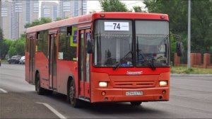 Красноярск автобус НЕФАЗ 5299-30-22 Х 344 СЕ Ушедший автобус 74