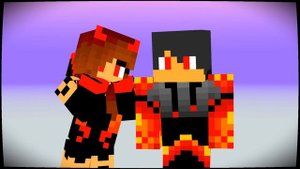 Prank Fire Bite Couple | Peppermint | Bellamy | Z Swap Dance | Minecraft Animation