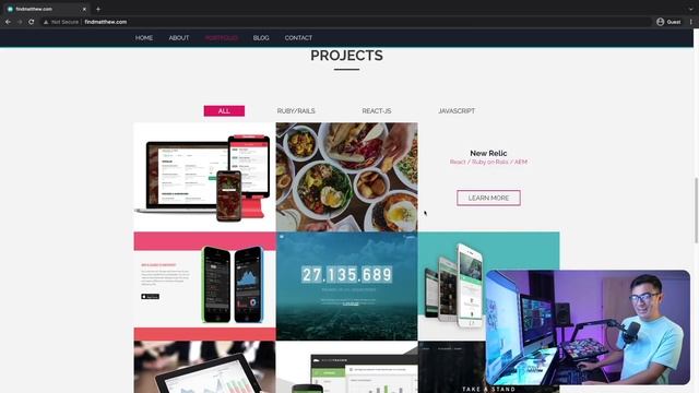 Programador reacciona a los mejores PORTAFOLIOS ?
