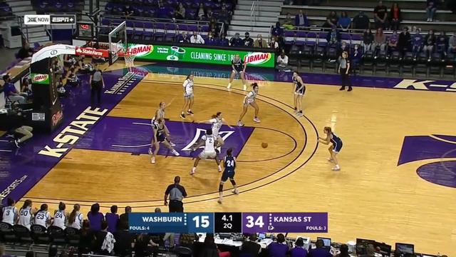 2021/10/31 - Kansas State vs Washburn - Opening Exhibition - смотреть онлайн