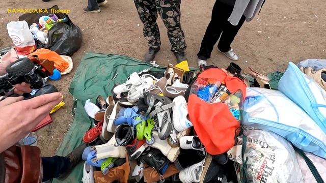 Поход на барахолку Санкт-Петербурга. Блошиный рынок на Удельной от 06.05.23г - ч.2 смотреть онлайн