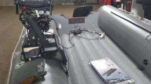 Haswing Cayman B 55 GPS установака на ПВХ лодку
