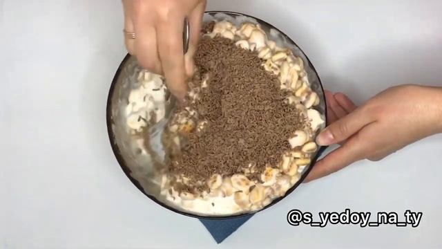 Торт из печенья «Рыбки» без выпечки ?.