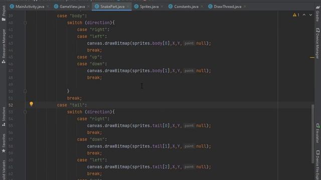 Android Studio Game Development - Create Snake Game From Scratch using Java #1 смотреть онлайн