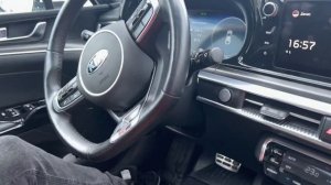 Панорамная крыша KIA K5 GT LIne зимой, особенности использования