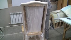 Обивка стула / Chair upholstery