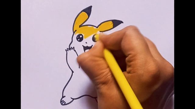 Pikachu Drawing Step By Step? #pikachu #cartoon #art