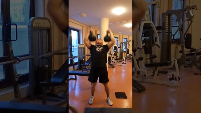 KETTLEBELL IRON CROS 32 KG x 6. КРЕСТ С ГИРЯМИ 32 КГ x 6 смотреть онлайн