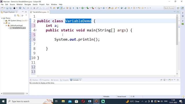 Variables in Java | Types of Variables in Java | instance variable in Java | local variable in Java