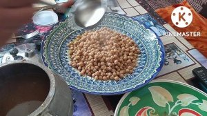 НОХАТ ШУРАК/БАМАЗА НАХОТ! Готовим в мантоварке мясо и нут в афганском казане.